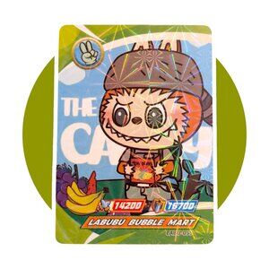 Labubu Game Collection Trading Card (KK55): Elf Monster Fruit Candy, LABU-055